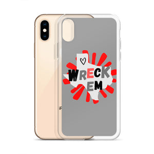 Wreck 'Em Texas Splat iPhone Case