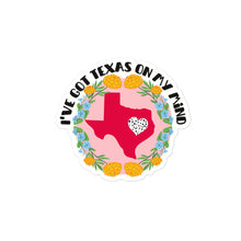 Load image into Gallery viewer, I&#39;ve got Texas on my Mind Waterproof Water bottle Bubble-free stickers
