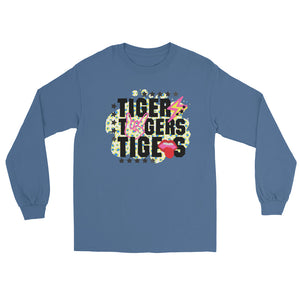 Tigers Rock n Roll Gildan Men’s Long Sleeve Shirt