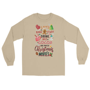 Christmas Movies Gildan Men’s Long Sleeve Shirt