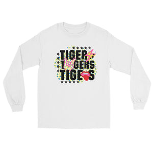 Tigers Rock n Roll Gildan Men’s Long Sleeve Shirt