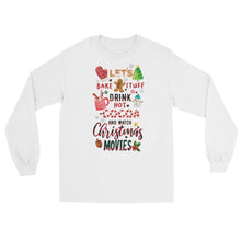 Load image into Gallery viewer, Christmas Movies Gildan Men’s Long Sleeve Shirt
