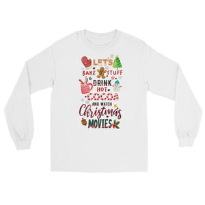 Christmas Movies Gildan Men’s Long Sleeve Shirt