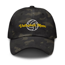 Load image into Gallery viewer, Camo Volleyball Mom Hat
