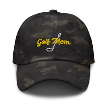 Load image into Gallery viewer, Camo Golf Mom Hat
