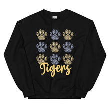 Load image into Gallery viewer, Spotted Tiger Paws Unisex Sweatshirt
