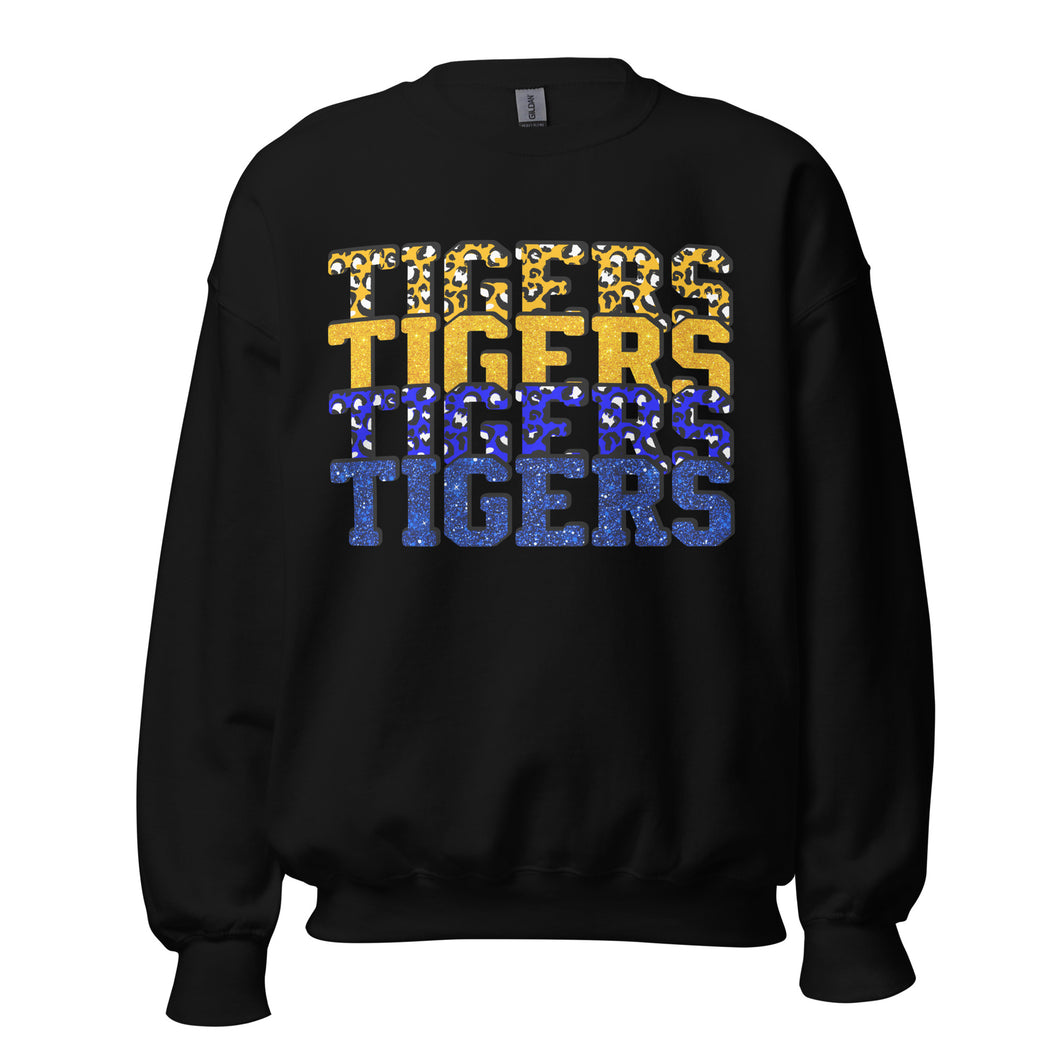 Tigers Multi Gildan Unisex Sweatshirt