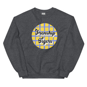 Circle Grid Frenship Tigers Unisex Sweatshirt