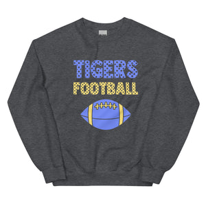 Tigers Football Dots Unisex Sweatshirt