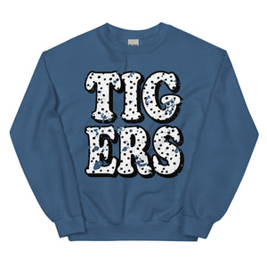 Distressed Grunge Tigers Unisex Sweatshirt