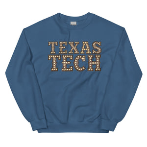 Texas Tech Marquee Font Unisex Sweatshirt