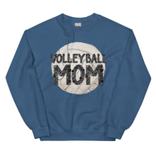 Load image into Gallery viewer, Volleyball Mom Glitter Faux Letters Unisex Sweatshirt
