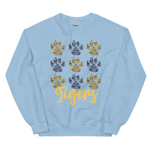 Load image into Gallery viewer, Spotted Tiger Paws Unisex Sweatshirt
