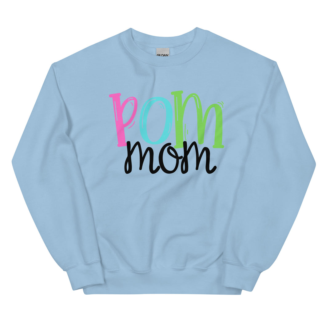 Colorful Pom Mom Unisex Sweatshirt