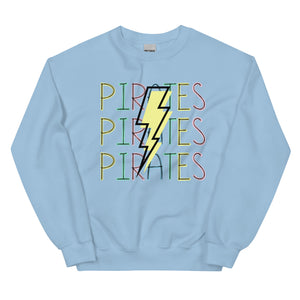 Neon Pirates Bolt Unisex Sweatshirt