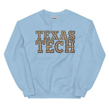 Load image into Gallery viewer, Texas Tech Marquee Font Unisex Sweatshirt
