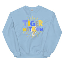 Load image into Gallery viewer, Tiger Nation Sunburst Unisex Sweatshirt
