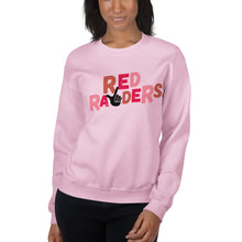 Load image into Gallery viewer, Red Raiders Guns Up Gilden Unisex Sweatshirt
