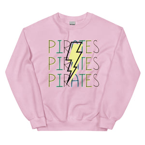 Neon Pirates Bolt Unisex Sweatshirt