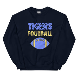 Tigers Football Dots Unisex Sweatshirt