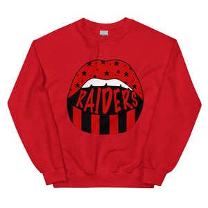 Raiders Lips Texas Tech Unisex Sweatshirt