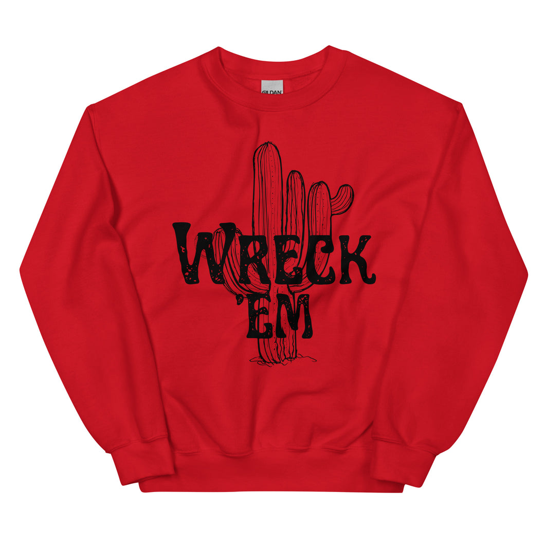 Cactus Wreck 'Em Unisex Sweatshirt