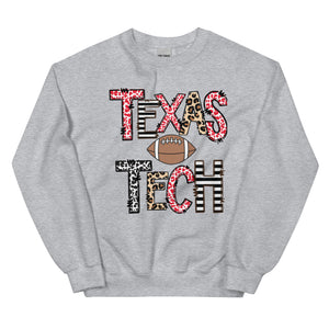 Texas Tech Football Unisex Sweatshirt