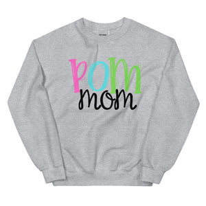 Colorful Pom Mom Unisex Sweatshirt