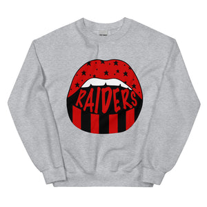 Raiders Lips Texas Tech Unisex Sweatshirt