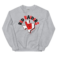 Load image into Gallery viewer, Red Raiders Texas Number One Unisex Sweatshirt
