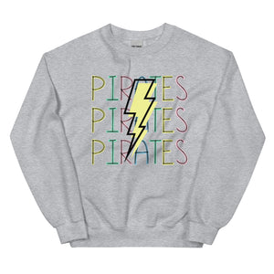 Neon Pirates Bolt Unisex Sweatshirt