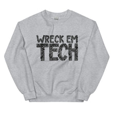 Load image into Gallery viewer, Wreck Em Tech Unisex Sweatshirt
