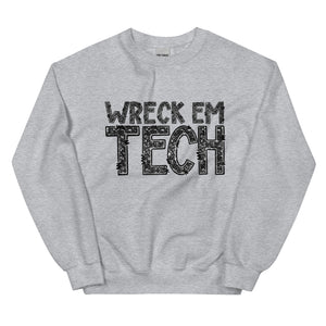 Wreck Em Tech Unisex Sweatshirt