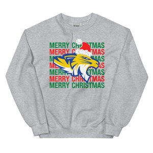 Merry Christmas Tigers Unisex Sweatshirt