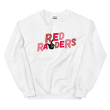 Load image into Gallery viewer, Red Raiders Guns Up Gilden Unisex Sweatshirt
