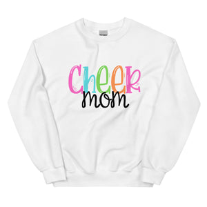 Colorful Cheer Mom Unisex Sweatshirt