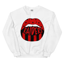 Load image into Gallery viewer, Raiders Lips Texas Tech Unisex Sweatshirt
