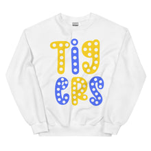 Load image into Gallery viewer, Tigers Dot Font Unisex Sweatshirt
