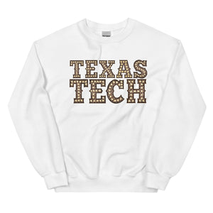 Texas Tech Marquee Font Unisex Sweatshirt