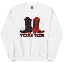 Load image into Gallery viewer, Texas Tech Boots Gildan Unisex Sweatshirt
