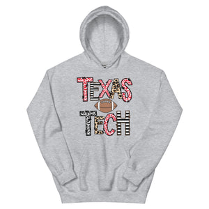 Texas Tech Football Unisex Hoodie