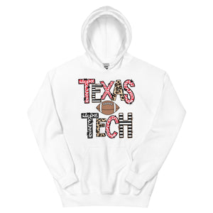 Texas Tech Football Unisex Hoodie