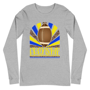 Frenship Football Sun Rise Bella Canvas Unisex Long Sleeve Tee