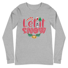 Load image into Gallery viewer, Let it Snow Unisex Long Sleeve Tee
