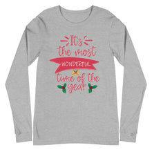 Load image into Gallery viewer, Its the most wonderful time of the year Unisex Long Sleeve Tee
