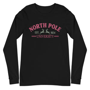 North Pole University Bella Canvas Unisex Long Sleeve Tee