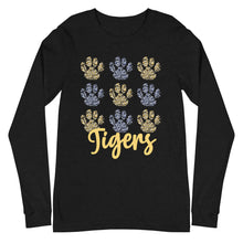 Load image into Gallery viewer, Spotted Tiger Paws Bella Canvas Unisex Long Sleeve Tee
