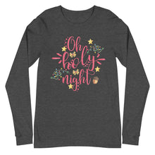 Load image into Gallery viewer, Oh Holy Night Unisex Long Sleeve Tee
