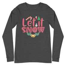 Load image into Gallery viewer, Let it Snow Unisex Long Sleeve Tee
