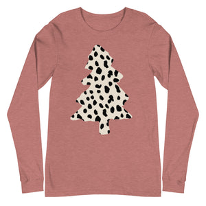 Dalmation Tree Unisex Long Sleeve Tee